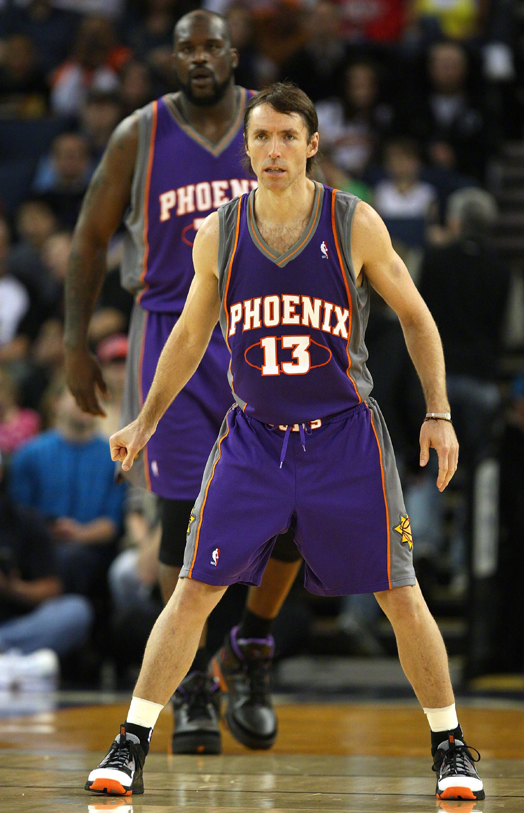 经典老照片,今天是"风之子"—史蒂夫·纳什46的生日,这双纳什脚下经典