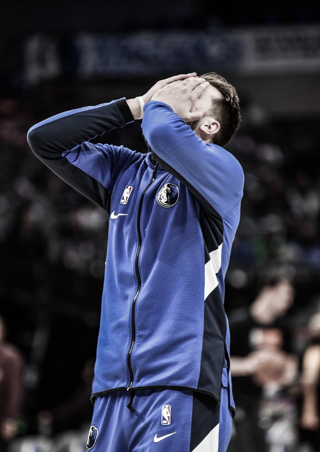 不兼容?东契奇在场与否,波尔津吉斯的数据天差地别